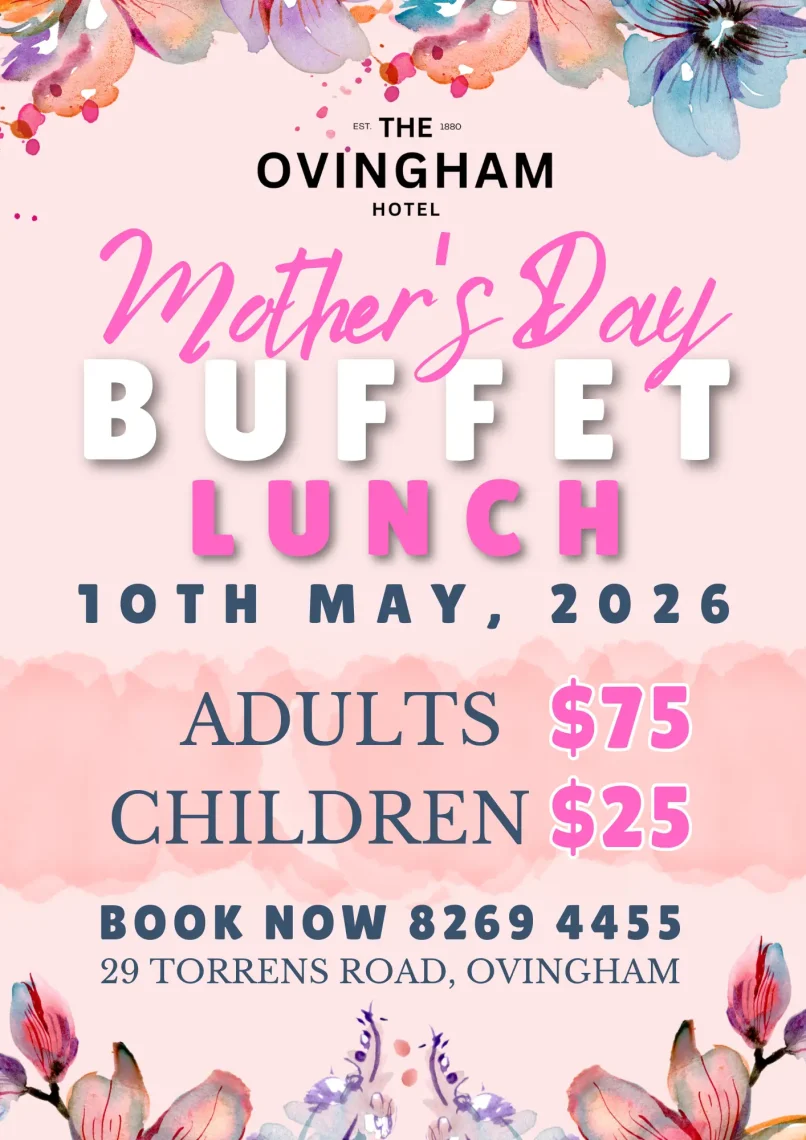 Mother's Day buffet lunch at The Ovingham Hotel